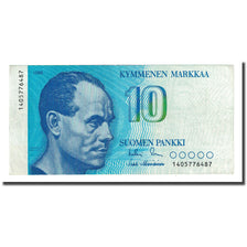 Banknote, Finland, 10 Markkaa, 1986, KM:113a, AU(55-58)