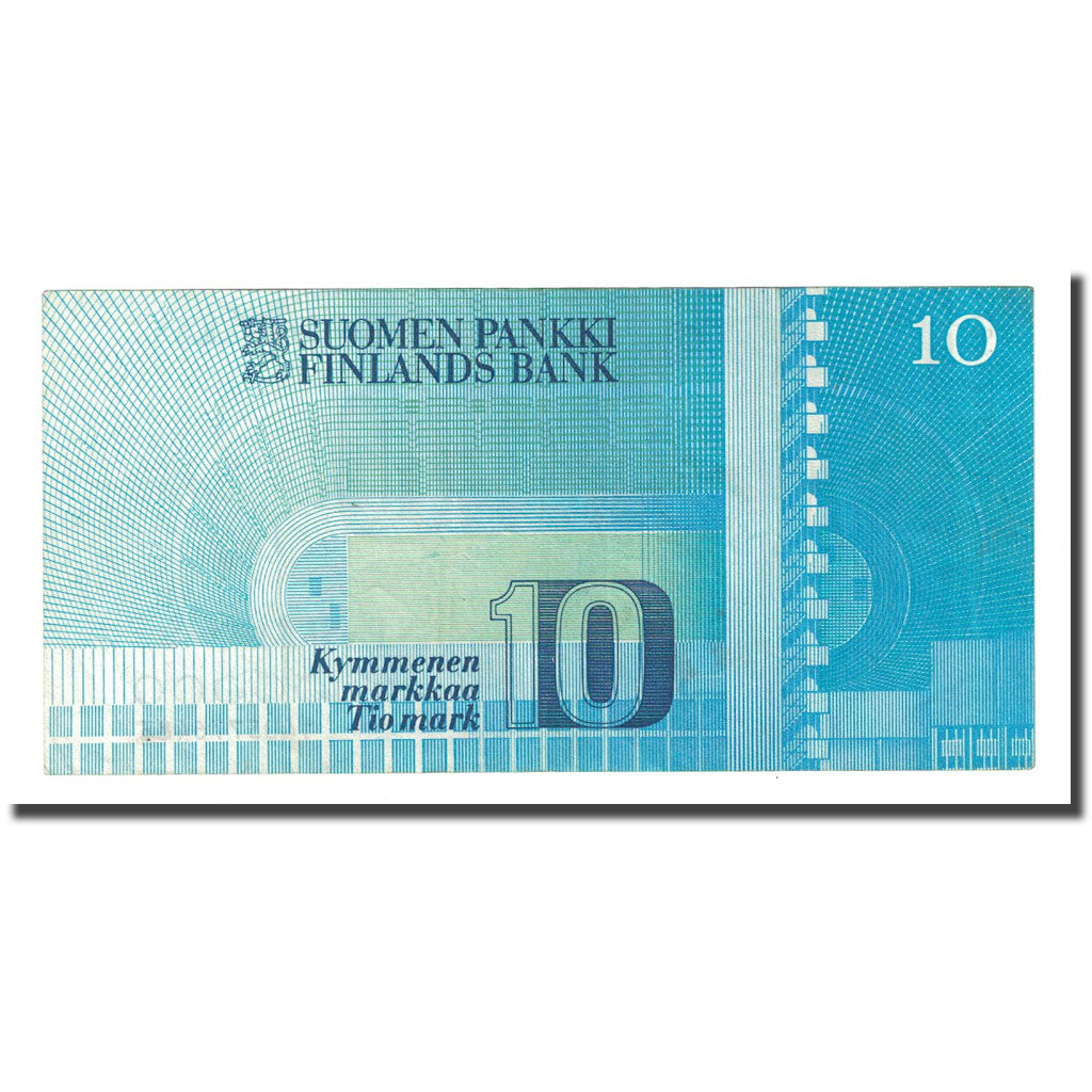 Banknote, Finland, 10 Markkaa, 1986, KM:113a, AU(55-58)