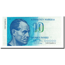 Banknote, Finland, 10 Markkaa, 1986, KM:113a, AU(55-58)