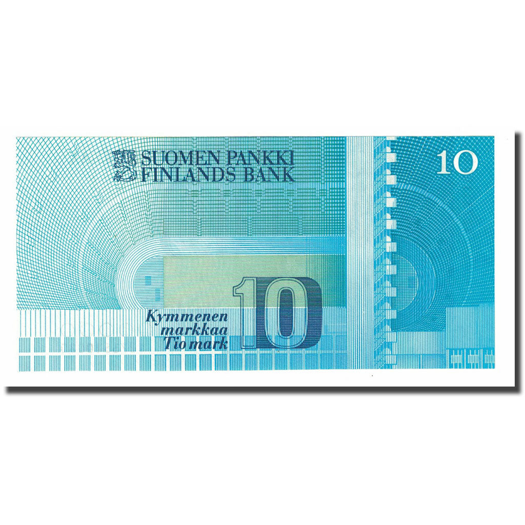 Geldschein, Finnland, 10 Markkaa, 1986, KM:113a, UNZ-