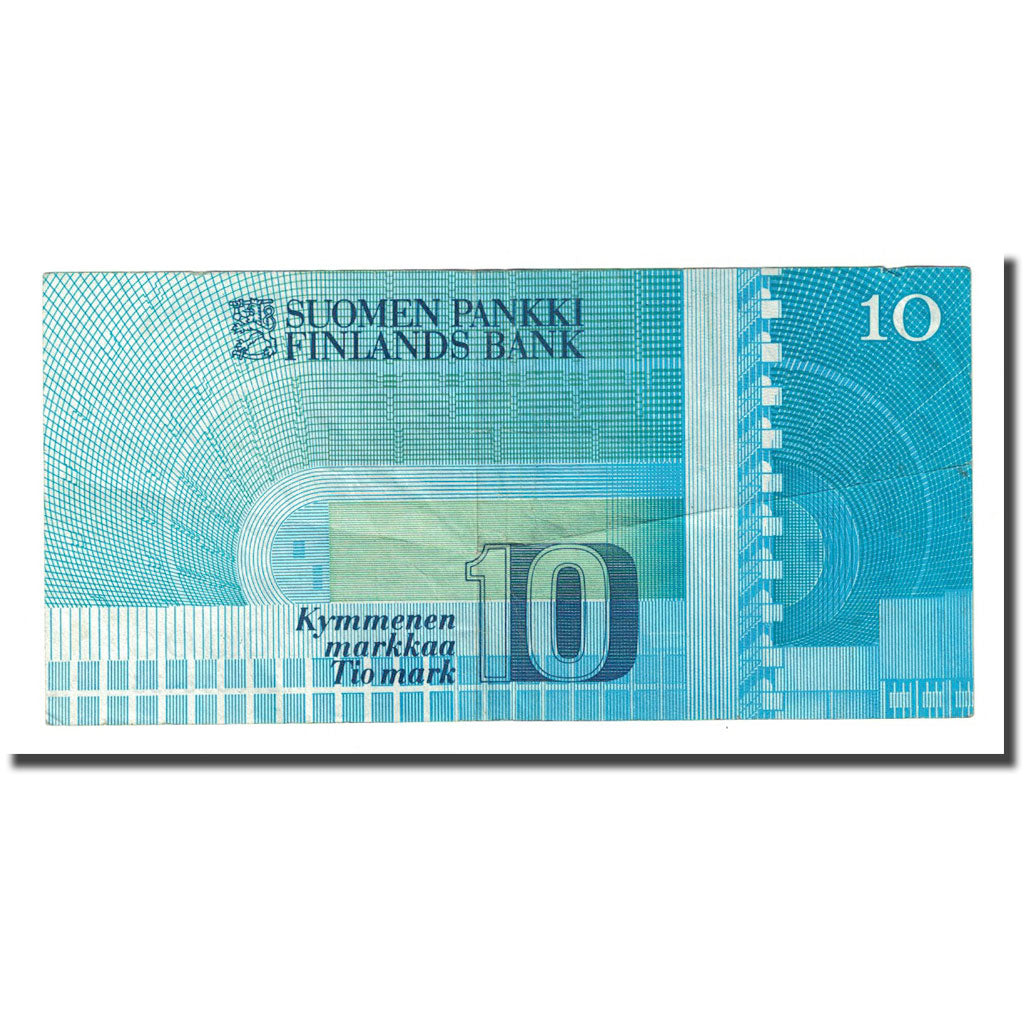 Banconote, Finlandia, 10 Markkaa, 1986, KM:113a, BB