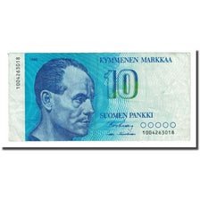 Banknote, Finland, 10 Markkaa, 1986, KM:113a, EF(40-45)
