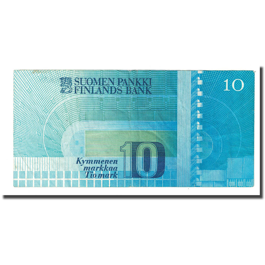 Banknote, Finland, 10 Markkaa, 1986, KM:113a, EF(40-45)