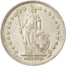 Switzerland, 2 Francs, 1940, Bern, AU(55-58), Silver, KM:21