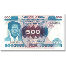 Banknote, Uganda, 500 Shillings, Undated (1983), KM:22a, UNC(65-70)