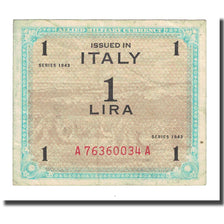 Banknote, Italy, 1 Lira, 1943, KM:M10b, EF(40-45)