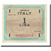 Banknote, Italy, 1 Lira, 1943, KM:M10b, EF(40-45)