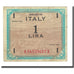 Banknote, Italy, 1 Lira, 1943, KM:M10b, VF(20-25)