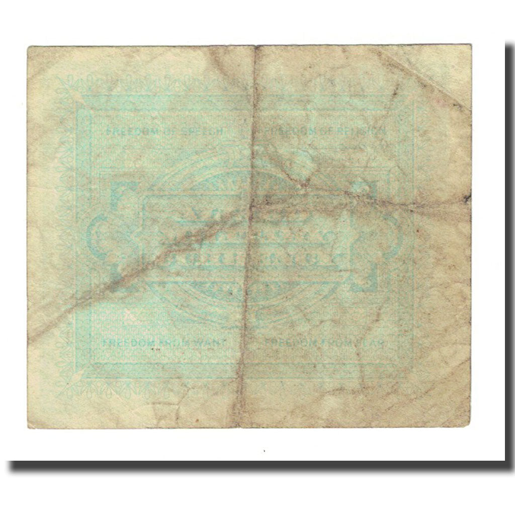 Banknote, Italy, 1 Lira, 1943, KM:M10b, VF(20-25)