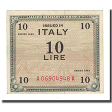 Banknote, Italy, 10 Lire, 1943, KM:M13b, EF(40-45)