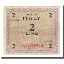 Banconote, Italia, 2 Lire, 1943, KM:M11b, MB