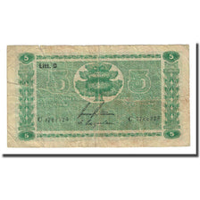 Banknote, Finland, 5 Markkaa, 1939, KM:69a, F(12-15)