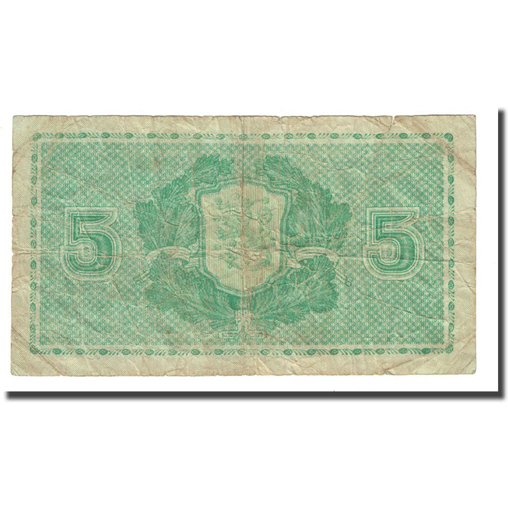Banknote, Finland, 5 Markkaa, 1939, KM:69a, F(12-15)
