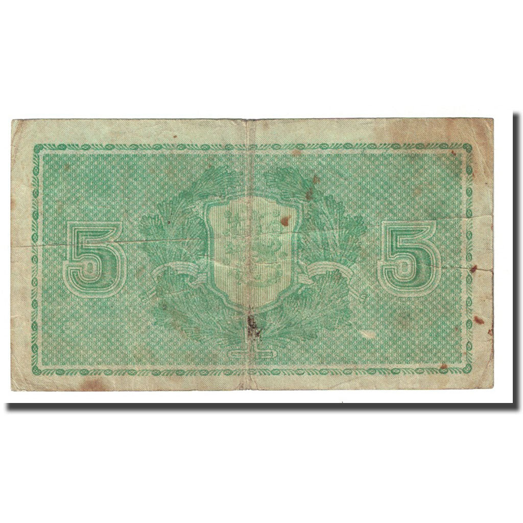 Banknote, Finland, 5 Markkaa, 1939, KM:69a, F(12-15)