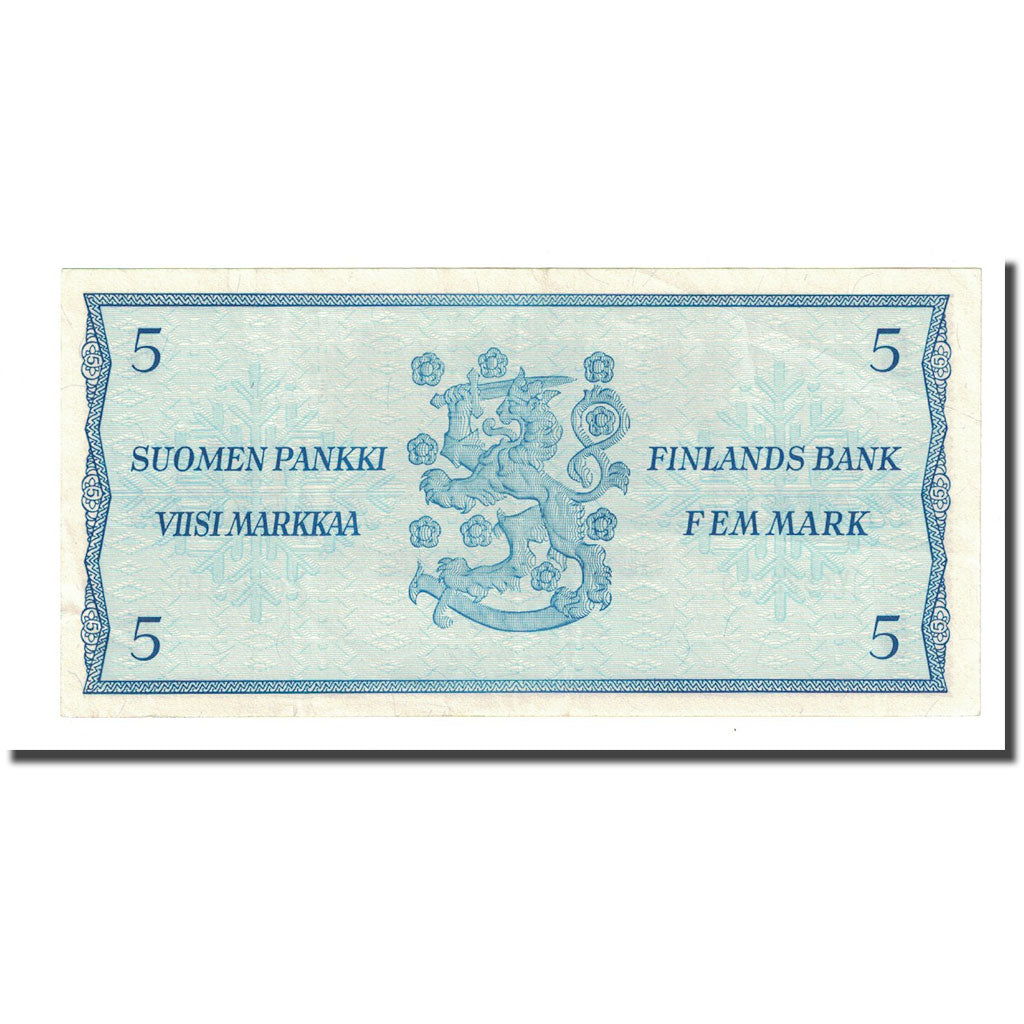 Banknote, Finland, 5 Markkaa, 1963, KM:99a, AU(55-58)