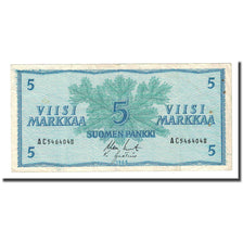 Banknote, Finland, 5 Markkaa, 1963, KM:99a, VF(20-25)