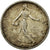 Moneda, Francia, Semeuse, Franc, 1905, Paris, MBC+, Plata, KM:844.1, Gadoury:467