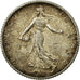 Moneta, Francja, Semeuse, Franc, 1905, Paris, AU(50-53), Srebro, KM:844.1