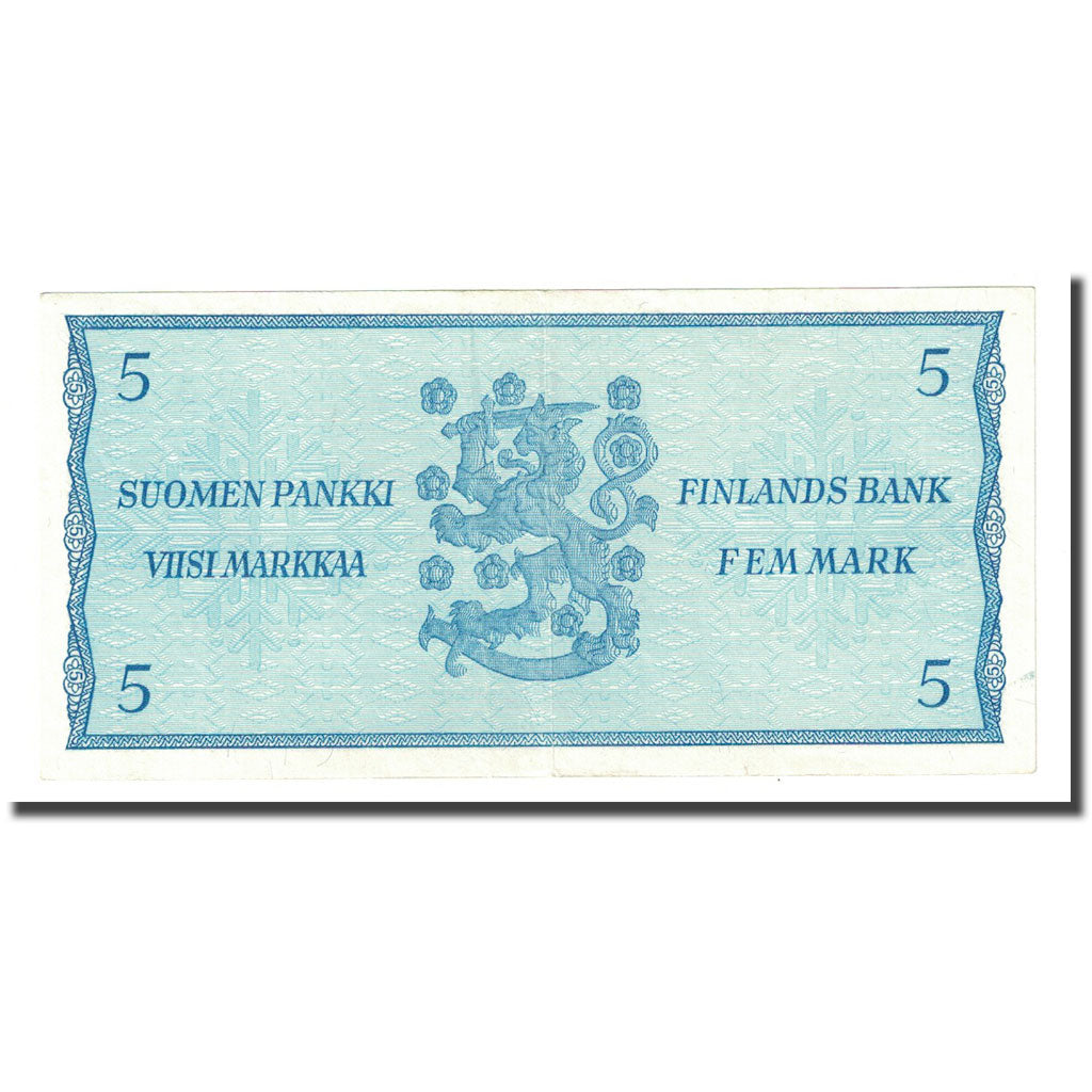 Banknote, Finland, 5 Markkaa, 1963, KM:103a, EF(40-45)