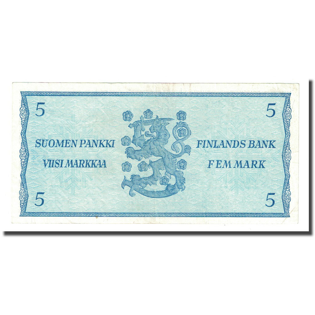 Banknote, Finland, 5 Markkaa, 1963, KM:103a, AU(55-58)