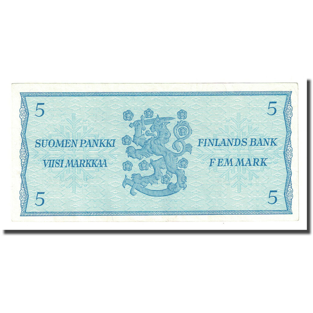 Banknote, Finland, 5 Markkaa, 1963, KM:106Aa, UNC(63)