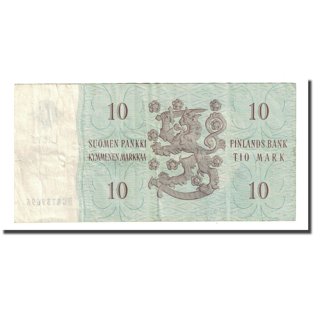 Banknote, Finland, 10 Markkaa, 1963, KM:104a, EF(40-45)