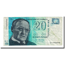 Banknote, Finland, 20 Markkaa, 1993, KM:123, VF(20-25)
