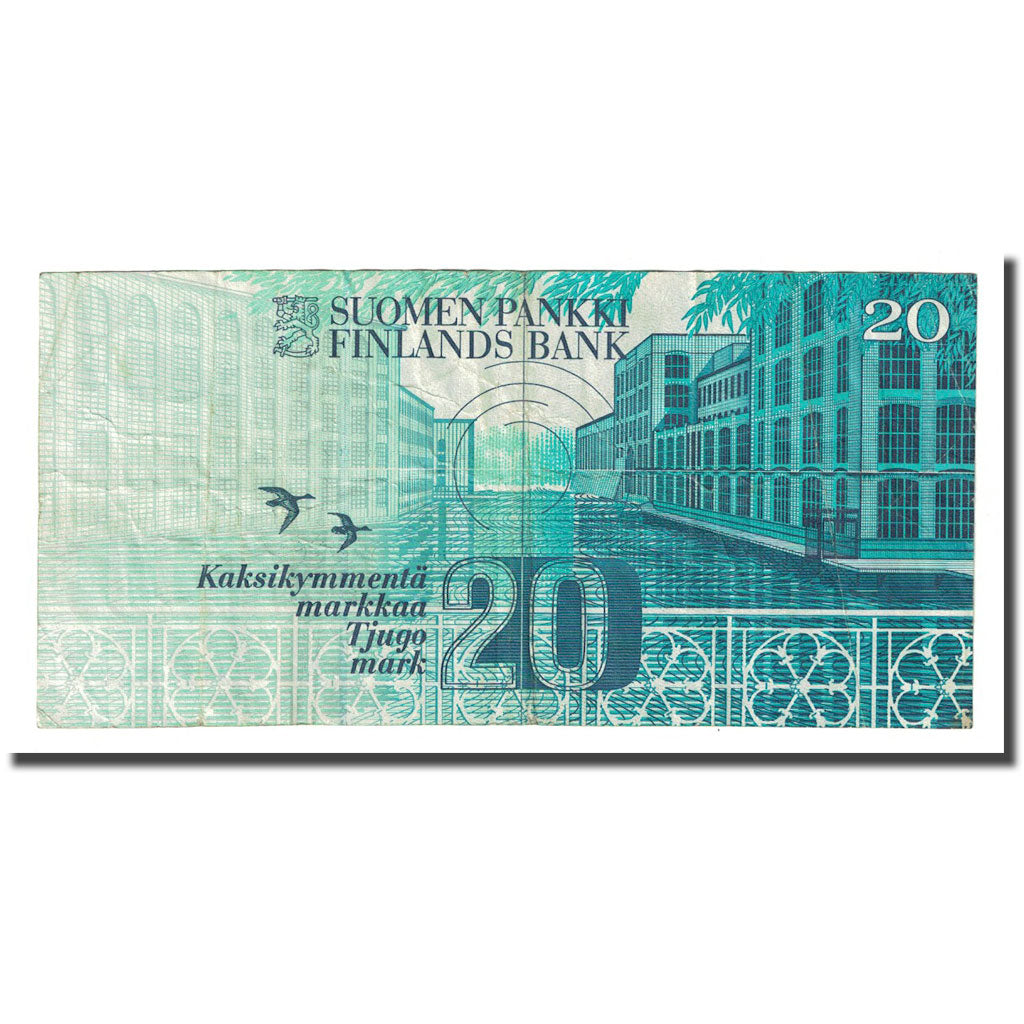 Banknote, Finland, 20 Markkaa, 1993, KM:123, VF(20-25)