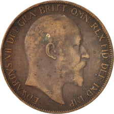 Great Britain, Edward VII, Penny, 1903, VF(30-35), Bronze, KM:794.2