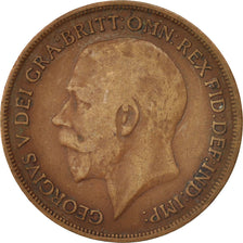 Great Britain, George V, Penny, 1916, VF(30-35), Bronze, KM:810