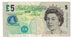 Banknote, Great Britain, 5 Pounds, 2004, KM:391c, VF(20-25)