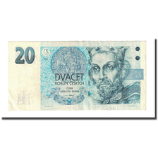 Banknote, Czech Republic, 20 Korun, 1994, KM:10a, EF(40-45)