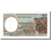 Banknote, Central African States, 500 Francs, 2000, KM:601Pg, AU(55-58)