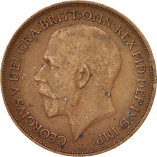 Great Britain, George V, Penny, 1916, EF(40-45), Bronze, KM:810