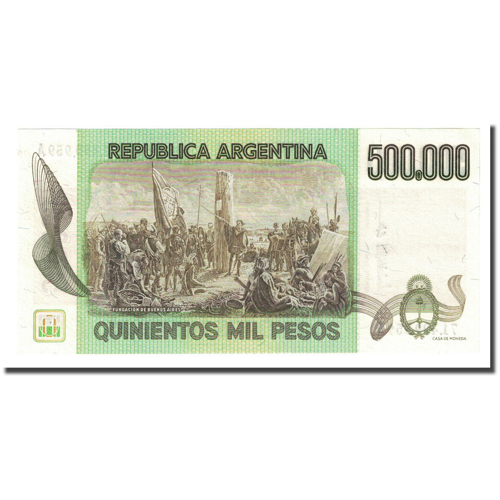 Banknote, Argentina, 500,000 Pesos, undated (1980-83), KM:309, UNC(65-70)