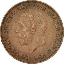 Great Britain, George V, Penny, 1935, EF(40-45), Bronze, KM:838
