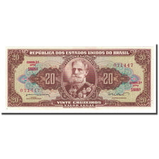 Banknote, Brazil, 20 Cruzeiros, undated (1962-63), KM:178, UNC(65-70)