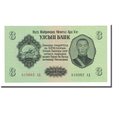 Banknote, Mongolia, 3 Tugrik, 1955, KM:29, UNC(65-70)
