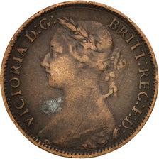 Great Britain, Victoria, Farthing, 1885, VF(20-25), Bronze, KM:753