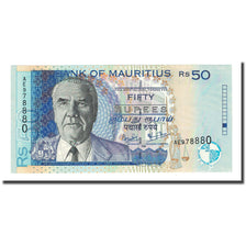 Banconote, Mauritius, 50 Rupees, 1999, KM:50a, FDS