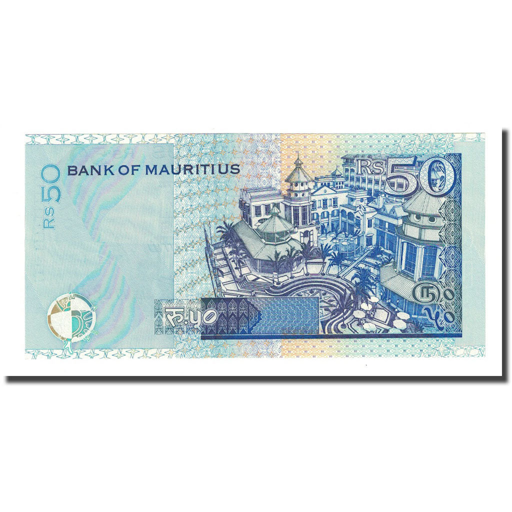 Banconote, Mauritius, 50 Rupees, 1999, KM:50a, FDS