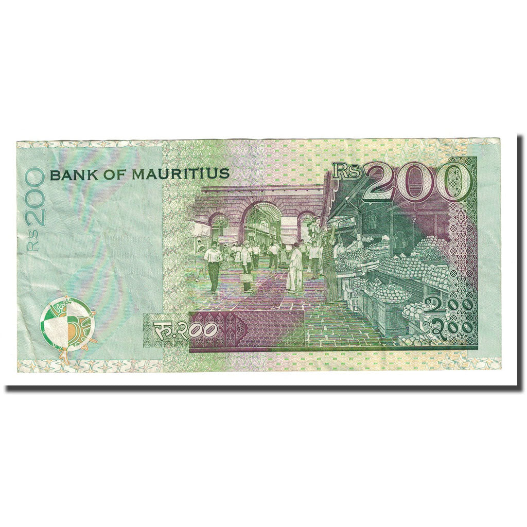 Billet, Mauritius, 200 Rupees, 1999, KM:52a, NEUF