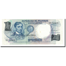 Banknote, Philippines, 1 Piso, undated (1969), KM:142a, AU(55-58)
