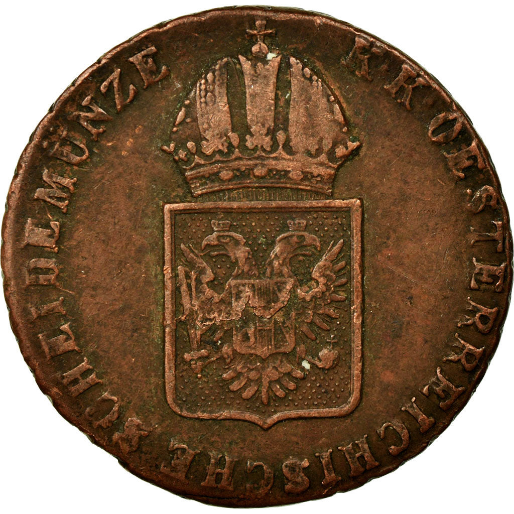Coin, Austria, Franz II (I), Kreuzer, 1816, EF(40-45), Copper, KM:2113