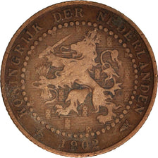 Coin, Netherlands, Wilhelmina I, Cent, 1902, VF(30-35), Bronze, KM:132.1