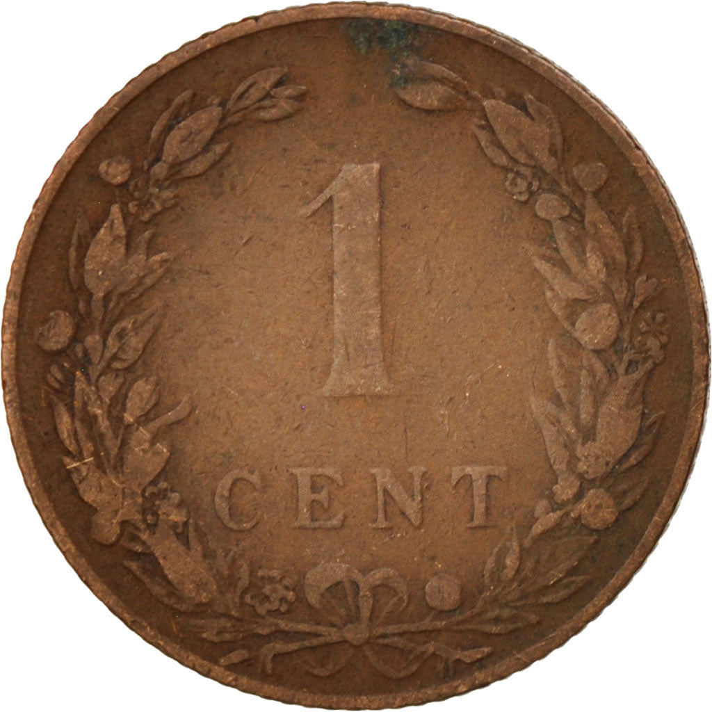 Coin, Netherlands, Wilhelmina I, Cent, 1902, VF(30-35), Bronze, KM:132.1