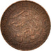 Netherlands, Wilhelmina I, Cent, 1941, AU(50-53), Bronze, KM:152