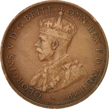 Australia, George V, Penny, 1919, BB, Bronzo, KM:23