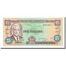 Banknote, Jamaica, 5 Dollars, 1991-07-01, KM:70d, UNC(65-70)