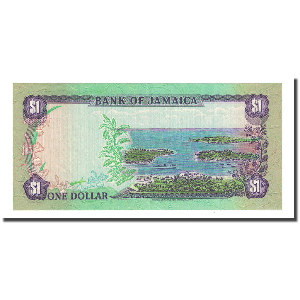 Banknote, Jamaica, 1 Dollar, 1986-03-01, KM:68Ab, UNC(65-70)